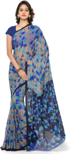 Vaamsi printed daily wear chiffon saree clearance
