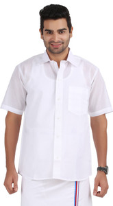 white cotton shirts flipkart