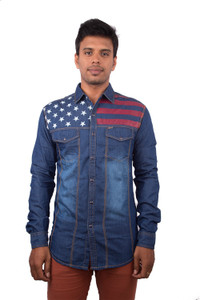 Cool Khakis Men Self Design Casual Red 