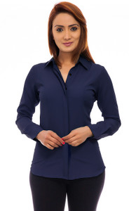 dark blue womens shirt