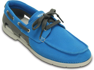 CROCS Beach Line Boat Shoes For Men 