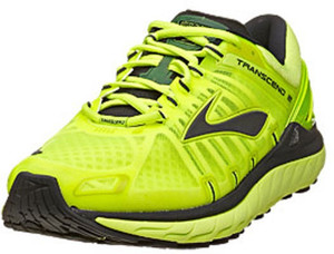 Brooks transcend 2 lime 2025