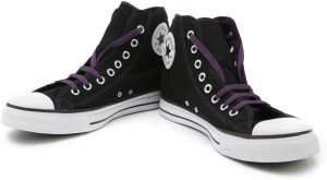 Purple Color Converse Canvas Shoes 