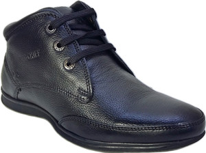 RED CHIEF RC747 Men Black Ankle Derby 