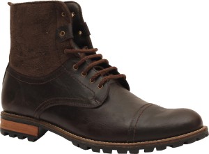 HX London Oakwood Boots For Men Buy Brown Color HX London