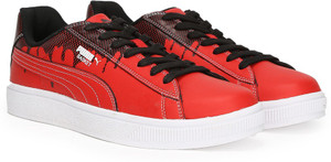 puma basket red