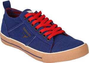 Lakhani Canvas Shoes For Men - Buy Blue 
