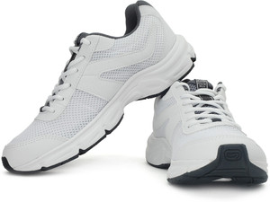 Decathlon white running shoes