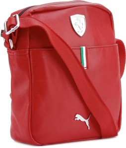 PUMA Red Sling Bag Ferrari LS Rosso Corsa - Price in India | Flipkart.com