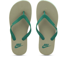 NIKE Men AQUASWIFT THONG Slippers Buy Radiant Emerald Bamboo