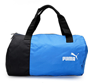 blue puma duffel bag