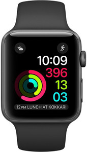 APPLE Watch Series 1 - MP032HN/A 42 mm Space Grey Aluminium Case with Black  Sport Band Price in India - Buy APPLE Watch Series 1 - MP032HN/A 42 mm  Space Grey Aluminium