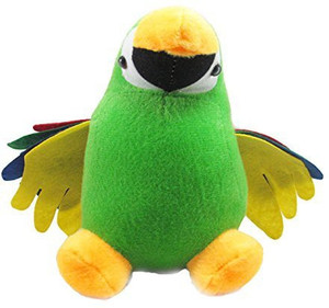Parrot soft toy online clearance