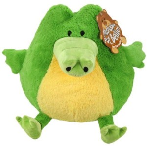 Details about   jay at play mushable pot bellies green alligator crocodile microbead plush 10" 