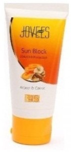 jovees carrot and anjeer sunscreen