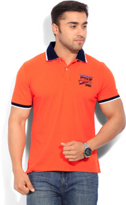 AMERICAN SWAN Solid Men Polo Neck 