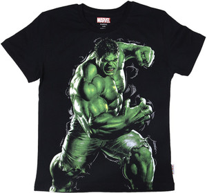 Hulk Boys Printed T Shirt 
