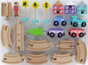hamleys train and track set