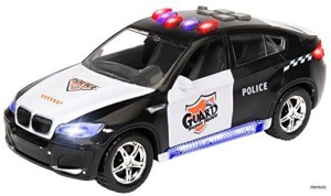 toy police car with siren and lights