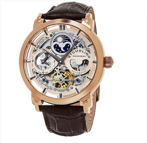stuhrling automatic skeleton watch