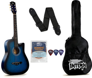 intern INT-38C-BL Acoustic Guitar - Image 6