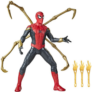 Marvel Spider-Man Action Figure Thwip Blast 27,9 Cm – Con Accessori (Casco, Armatura, Slitta E Ragnatele) – Giocattolo Supereroe Per Bambini 4+ Anni - 4