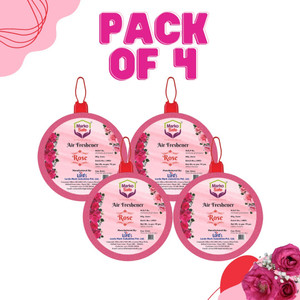 MarkoSafe Bathroom Air freshener Rose Fragrance Blocks Air freshener ...