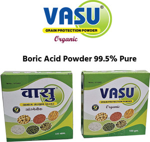 VASU Boric Acid Powder 2x100g | For Rice, Grains Protection | Flipkart.com