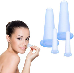 Kit De 4 Ventouses En Silicone – Massage Corporel, Thérapie Par Ventouses – Soulage Stress, Cellulite, Douleurs Musculaires – Tailles XS à L - 5
