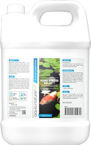 Curated visual reference: Aquarium Cleaner Free From Chlorine And Chloramine Reference: Aquanature Pond Stress Relax Chlorine Chloramine Ammonia Remover For