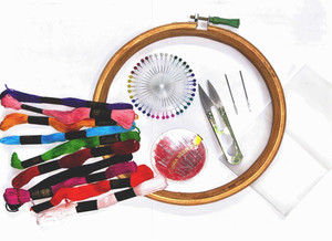 KHUSHA CREATIONS 79pcs Embroidery Kit - Image 2