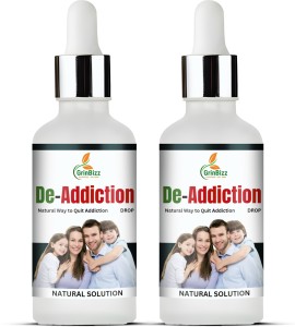 Grinbizz Addiction Cure Drop 100 Ayurvedic Natural Treatment To Stop