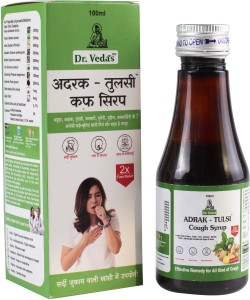 DR VEDA S Adrak Tulsi Cough Ayurvedic Syrup 100ml Pack Of 1 Price