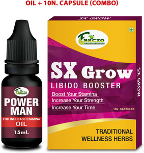 Fasczo SX Grow Formula Ling Capsule Sex Capsule S E X Power Oil For Pleasure Price In India