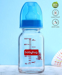 Babyhug Silicone Feeding Bottle Pink - 150 ml - 150ml main image 0