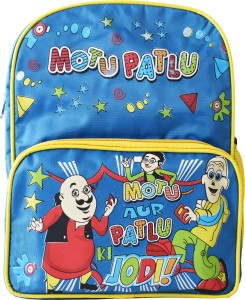 School Bag Motu Patlu Cartoon Print bags Travel Backpack Up to 3rd Class  Kids 20 L No Backpack Price in India - Buy School Bag Motu Patlu Cartoon  Print bags Travel Backpack