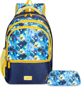 The CLOWNFISH Rebecca Series 25 Litres Polyester Convertible Duffle Bag Sling Bag  Ink Blue Duffel Without Wheels - View #7