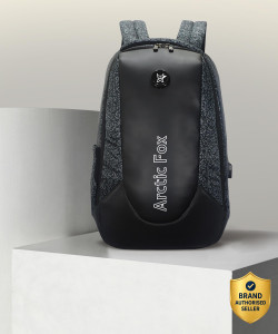 Arctic Fox Alarm Zipper System Anti-Theft Glitch Black 35 L Laptop