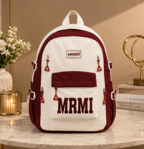 Shopsy arisen Unisex Korean Style 35L Maroon Backpack - Image 1