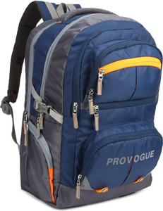 PROVOGUE Spacy Freeride Unisex Bag with rain cover Ofc/School/College/BusinessA-41.5L 41.5 L Backpack NAVY BLUE, GREY, ORANGE - Price in India | Shopsy.in - Image 1