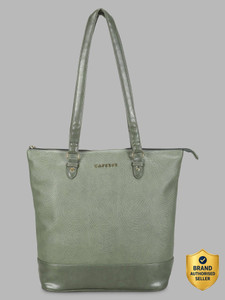 タイまとめ　合計2200バッツ Flipkart.com | Caprese Zenith Tote Medium Sage Green Bag for Women