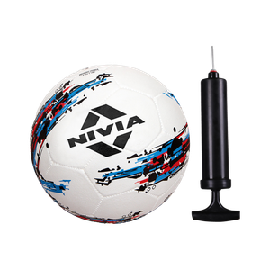 NIVIA Storm Football Size 5 with Pump - Image 5
