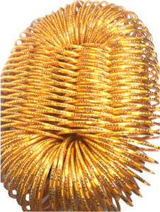 Golden colour glass discount bangles