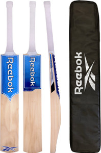REEBOK Super Drive (Pre-Knocked, Leather Bat) SH Kashmir Willow Cricket