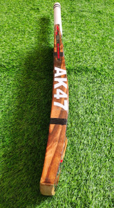 Willow master Ak47 Hard Tennis Light Weight Kashmir Willow Cricket Bat