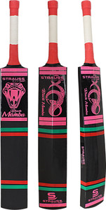 Strauss Black Mamba (Black) Kashmir Willow Cricket Bat For 15+ Yrs