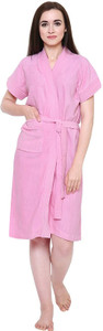 Kuberdisha Pink Small Bath Robe Large Bath Robe - Buy Kuberdisha Pink ...