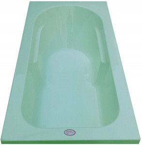 MADONNA Alexander 6 Feet Rectangular Fixed - Green Alcove Bathtub Price in India - Buy MADONNA ...