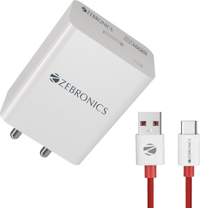 ZEBRONICS 30 W Supercharge 3.25 A Wall Charger for Mobile with