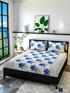 YASHI DÉCOR Cotton Double King Bedsheet - Image 5